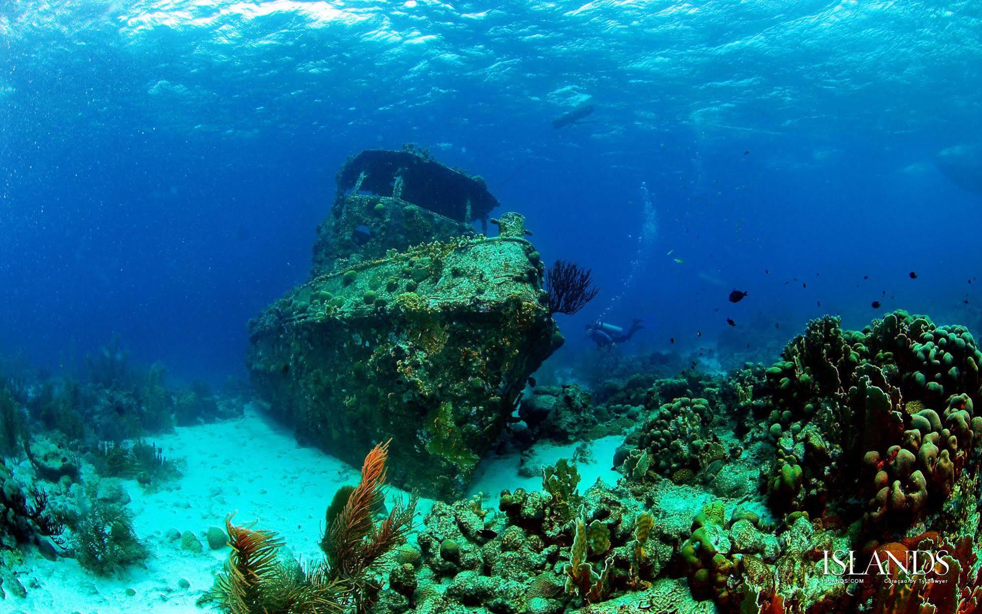 Lagun Blou Dive And Beach Resort Bagian luar foto